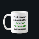 Mug professeur de biologie, génial<br><div class="desc">professeur de biologie</div>