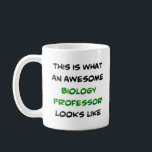 Mug professeur de biologie, génial<br><div class="desc">professeur de biologie</div>