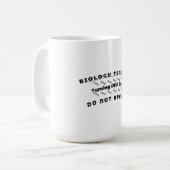 Mug Professeur de biologie - Transformer l'ADN en Ne p (Devant gauche)