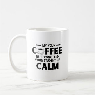 Mug professeur de café amusant
