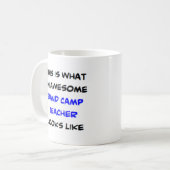 Mug professeur de camp de bande, génial (Devant gauche)
