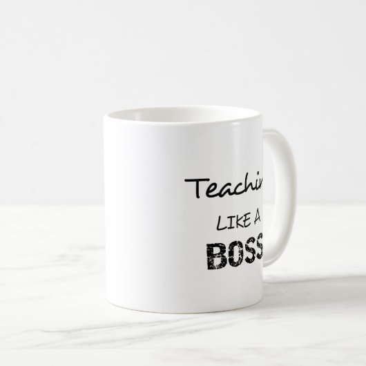 Mug Professeur de chef : Enseigner comme un pro (Devant droit)