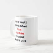 Mug professeur de cinéma, génial (Devant gauche)