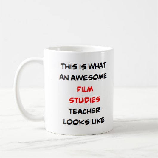 Mug professeur de cinéma, génial (Gauche)