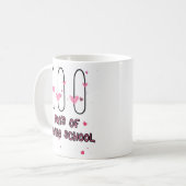 Mug Professeur De Coeur Valentine Cute 100 Jours D'Amo (Devant gauche)