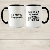 Mug Professeur de collège Coffee Mug, Cadeau Pour Prof