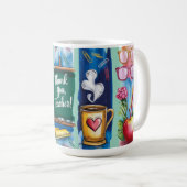 Mug Professeur de coup de pinceau (Devant droit)