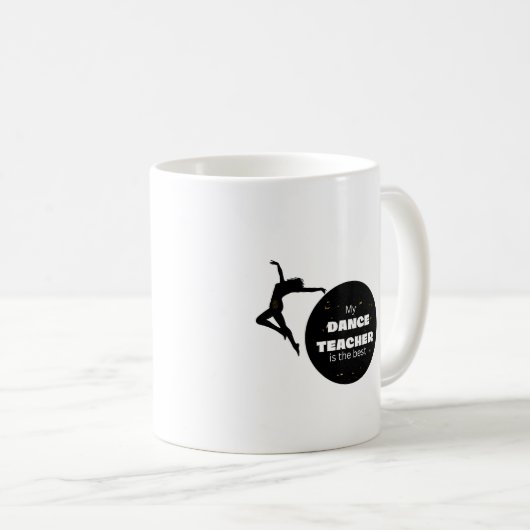 Mug Professeur de danse (Devant droit)
