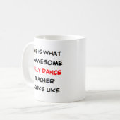 Mug professeur de danse du ventre, génial (Devant gauche)