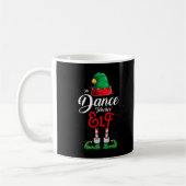 Mug Professeur de danse Elf Santa Hat Noël Fête Paja (Gauche)