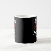 Mug Professeur de danse - empreintes de pas sur le (Centre)
