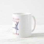 Mug Professeur de danse highland écossaise (Devant droit)