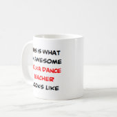 Mug professeur de danse polka, génial (Devant gauche)