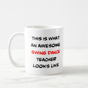 Mug professeur de danse swing, génial