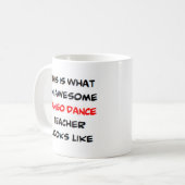 Mug professeur de danse tango, génial (Devant gauche)