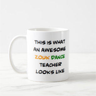 Mug professeur de danse zouk, génial