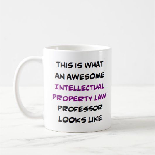 Mug professeur de droit de la propriété intellectuelle (Gauche)