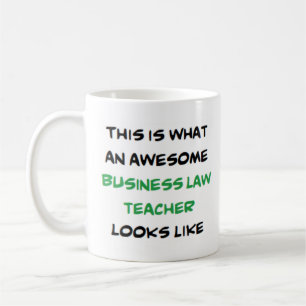 Mug professeur de droit des affaires, génial
