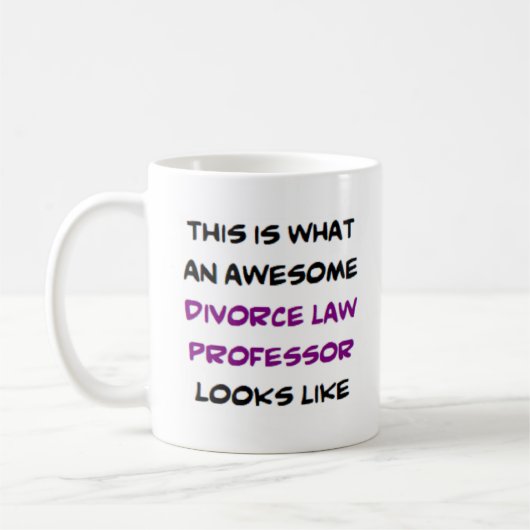 Mug professeur de droit du divorce, génial (Gauche)