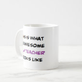 Mug professeur de droit, génial (Devant gauche)