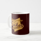 Mug Professeur de français champion (Devant gauche)