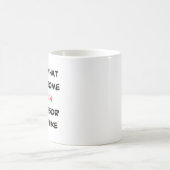 Mug professeur de français, génial (Centre)