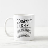 Mug Professeur de géographie (Gauche)