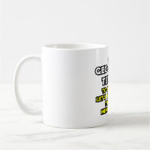 Mug Professeur De Géographie... Je Ne Me Trompe Jamais (Gauche)
