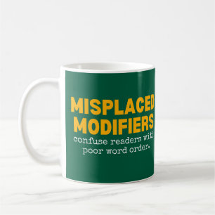 Mug Professeur de grammaire anglaise drôle, littéraire