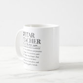 Mug Professeur de guitare (Devant gauche)