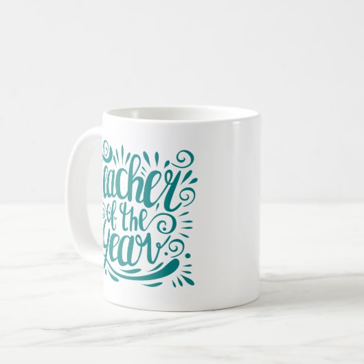 Mug Professeur de l'année (Devant gauche)