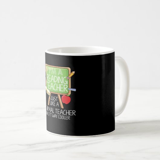 Mug Professeur de lecture (Devant droit)