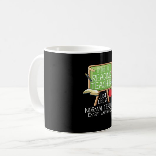 Mug Professeur de lecture (Devant gauche)