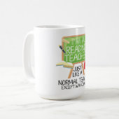 Mug Professeur de lecture (Devant gauche)