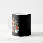 Mug Professeur de lecture pain d'épice Bibliothèque li (Devant gauche)