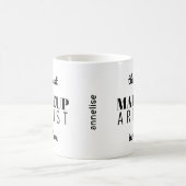 Mug Professeur de maquillage de typographie moderne dr (Centre)