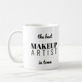 Mug Professeur de maquillage de typographie moderne dr (Gauche)