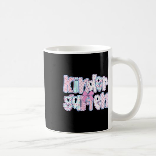 Mug Professeur de maternelle chic Équipe Arc Retour à (Droite)