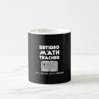 Mug Professeur de mathématiques à la retraite pour rés