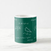 Mug professeur de mathématiques algebra geek (Centre)