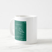 Mug professeur de mathématiques algebra geek (Devant gauche)