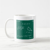 Mug professeur de mathématiques algebra geek (Gauche)