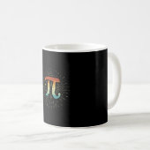 Mug Professeur de mathématiques Cute Pi (Devant droit)