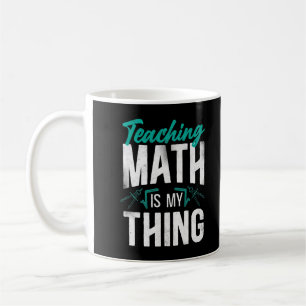 Mug Professeur de mathématiques Enseignement Nerd Étud