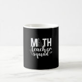 Mug Professeur de mathématiques Équipe d'enseignants d (Centre)