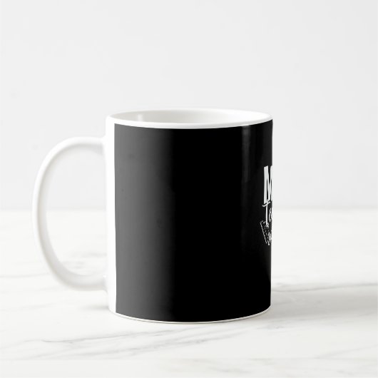 Mug Professeur de mathématiques Équipe d'enseignants d (Gauche)