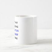 Mug professeur de mathématiques, génial (Centre)