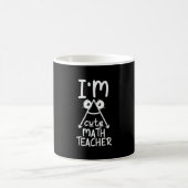Mug Professeur de mathématiques Je suis enseignant de  (Centre)