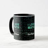 Mug Professeur De Mathématiques Ou Professeur De Mathé (Devant gauche)