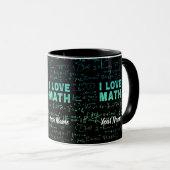 Mug Professeur De Mathématiques Ou Professeur De Mathé (Devant droit)